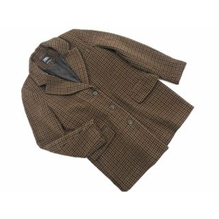 ザラ(ZARA)のZARA ザラ ウール混 千鳥柄 ジャケット sizeS/ブラウン ◇■ メンズ(その他)