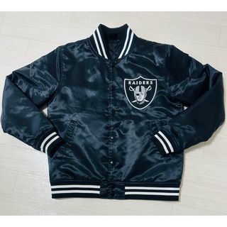 マジェスティック(Majestic)のMajesticマジェスティック/NFL Raidersレイダース スタジャン(スタジャン)