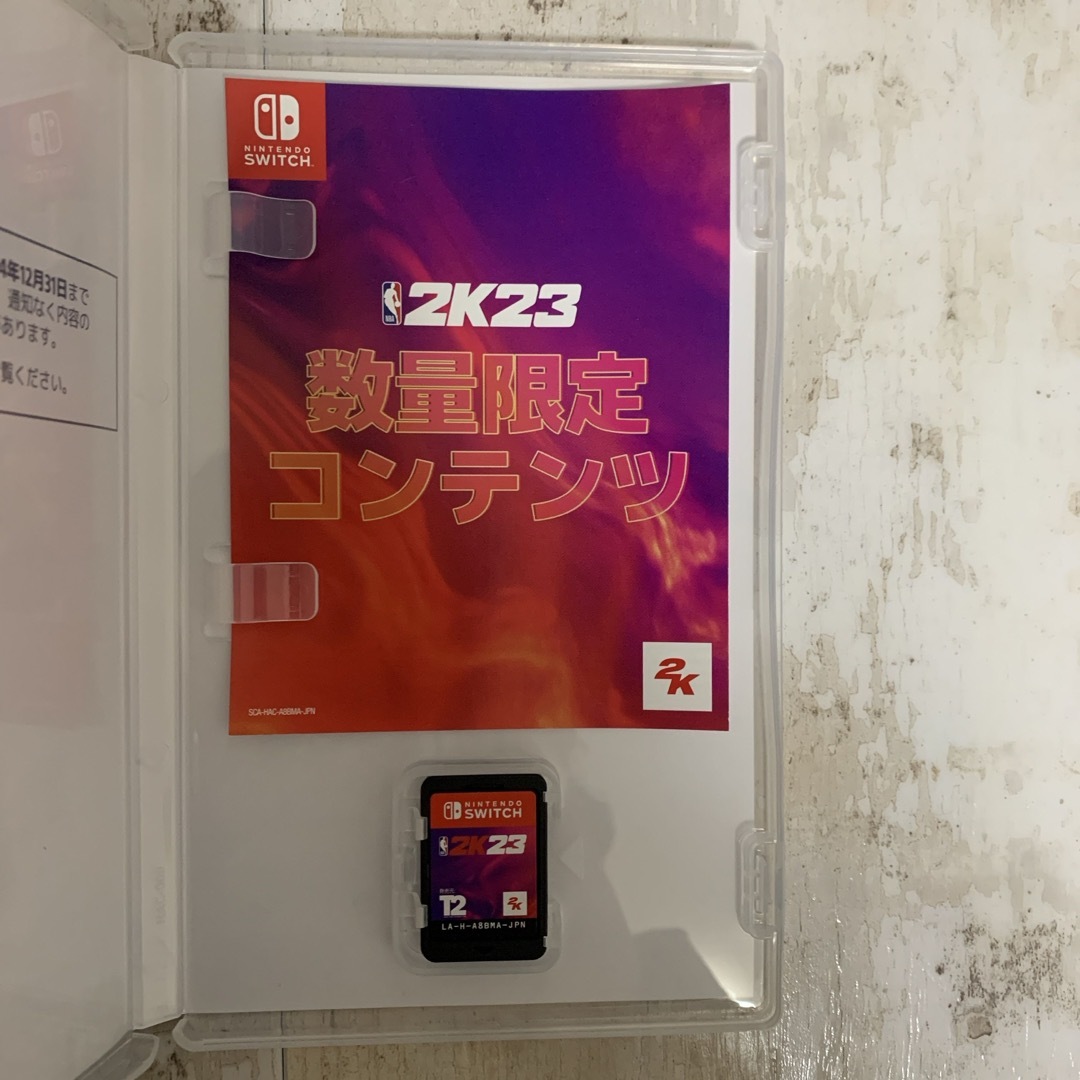 Nintendo Switch(ニンテンドースイッチ)のNBA 2K23 エンタメ/ホビーのゲームソフト/ゲーム機本体(家庭用ゲームソフト)の商品写真