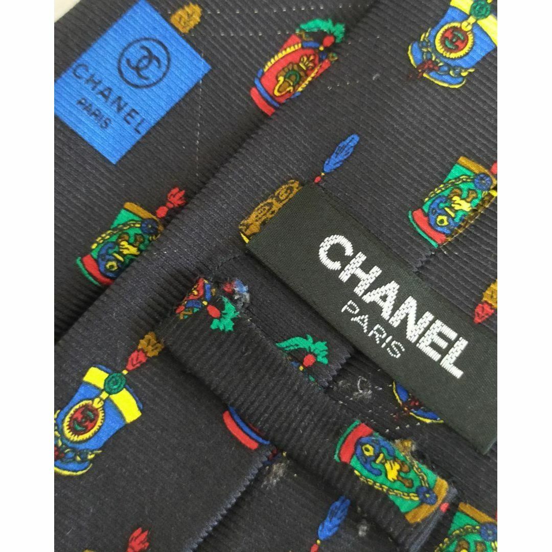 CHANEL(シャネル)のCHANEL シャネル レア柄 シルクネクタイ TK671 メンズのファッション小物(ネクタイ)の商品写真