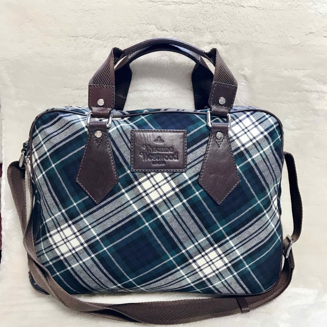 Vivienne Westwood(ヴィヴィアンウエストウッド)の美品 Vivienne Westwood 2way ビジネスバッグ ショルダー レディースのバッグ(ショルダーバッグ)の商品写真