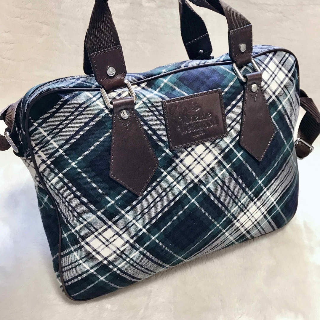 Vivienne Westwood(ヴィヴィアンウエストウッド)の美品 Vivienne Westwood 2way ビジネスバッグ ショルダー レディースのバッグ(ショルダーバッグ)の商品写真