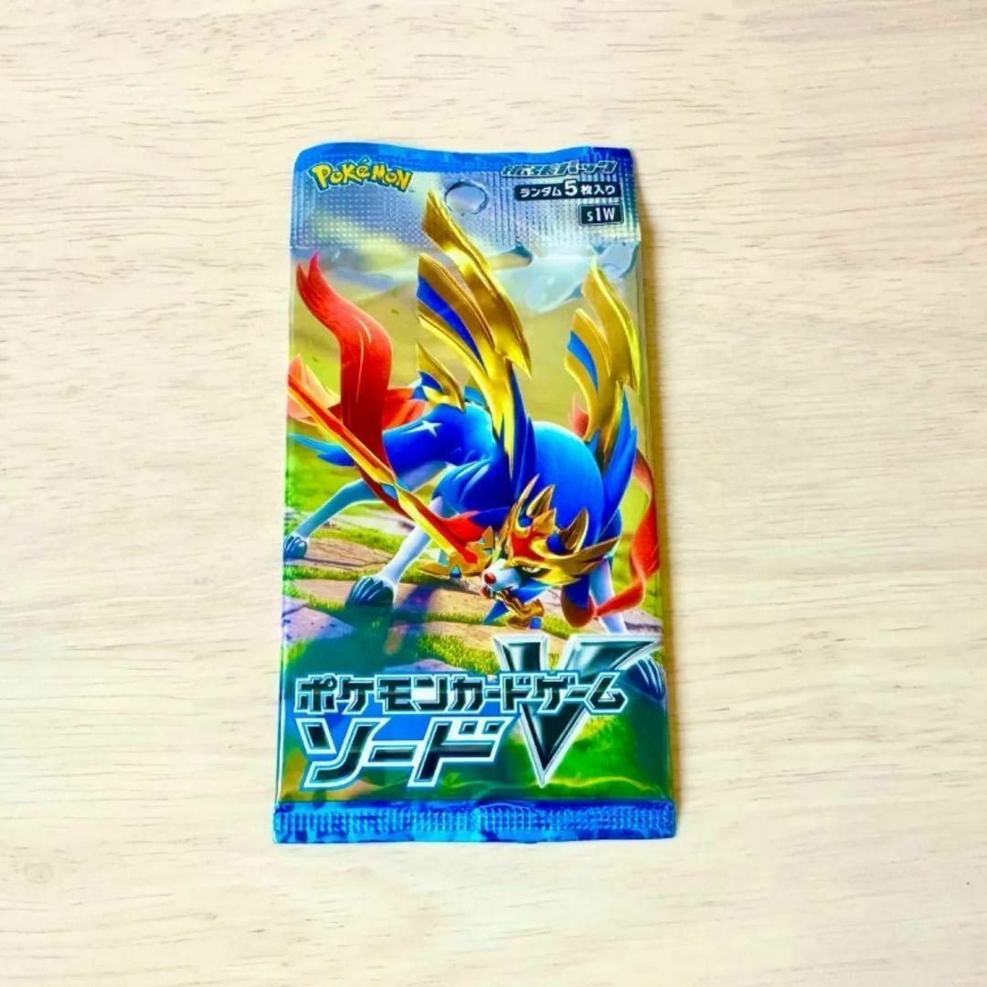 【絶版】ポケモンカード　ソードV 1パック エンタメ/ホビーのトレーディングカード(Box/デッキ/パック)の商品写真