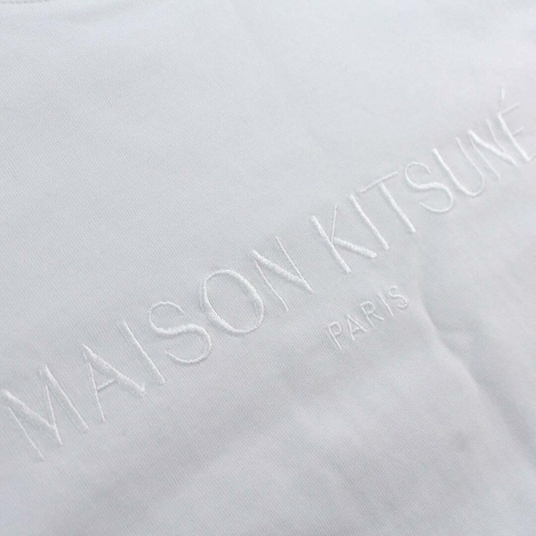 MAISON KITSUNE'(メゾンキツネ)のメゾンキツネ MAISON KITSUNE Tシャツ 半袖 ロゴ XS 白 レディースのトップス(Tシャツ(半袖/袖なし))の商品写真