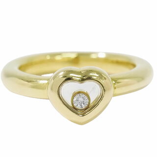 ショパール(Chopard)の本物 ショパール Chopard ハッピーダイヤモンド ダイヤモンド 750 YG リング 指輪 10.5号 イエローゴールド アクセサリー ジュエリー 中古(リング(指輪))