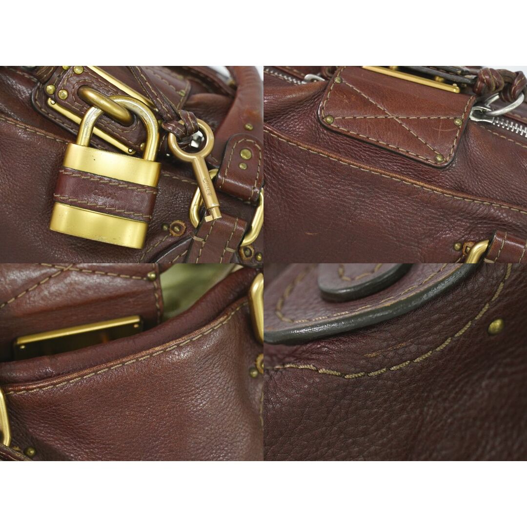 Chloe - 本物 クロエ Chloe パディントン ハンドバッグ レザー Chloe - 本物 クロエ Chloe パディントン ハンドバッグ レザー
