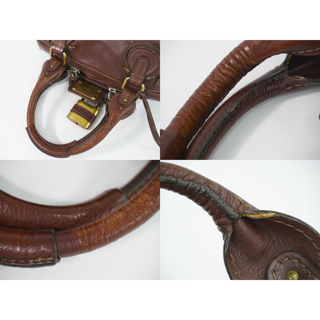 Chloe - 本物 クロエ Chloe パディントン ハンドバッグ レザー Chloe - 本物 クロエ Chloe パディントン ハンドバッグ レザー