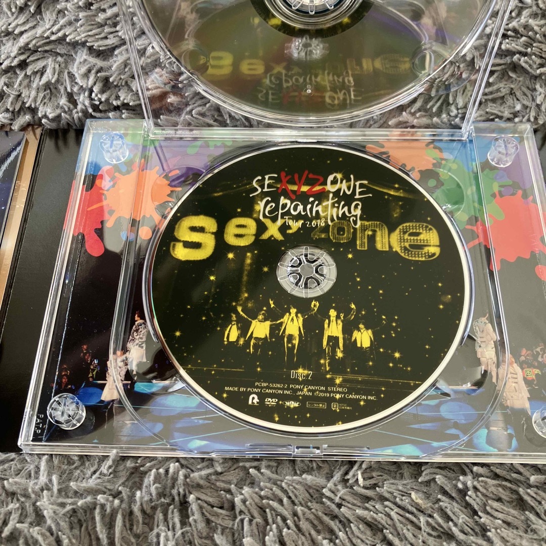 Sexy Zone(セクシー ゾーン)のSEXY　ZONE　repainting　Tour　2018（DVD初回限定盤） エンタメ/ホビーのDVD/ブルーレイ(ミュージック)の商品写真