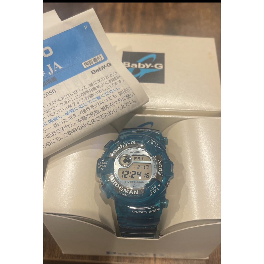 希少品ですCASIO/カシオ　Baby-G　FROGMAN　フロッグマン　BGW-103