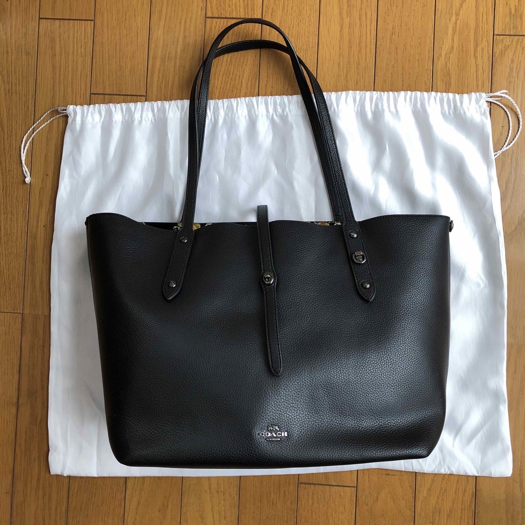 【美品】コーチ COACH ショルダーバッグ　トートバッグ　ブラック