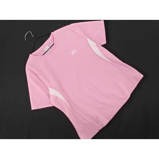 ミズノ(MIZUNO)のMIZUNO ミズノ トレーニングウェア カットソー sizeL/ピンク ■◆ レディース(カットソー(半袖/袖なし))