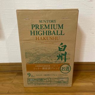 サントリー(サントリー)のサントリー白州　シェリー樽原酒ブレンド　ハイボール缶　24本(ウイスキー)