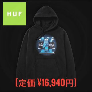 ハフ(HUF)の【HUF(ハフ)】HUF BOYZ HOODIE(定価　¥17,600円)(パーカー)