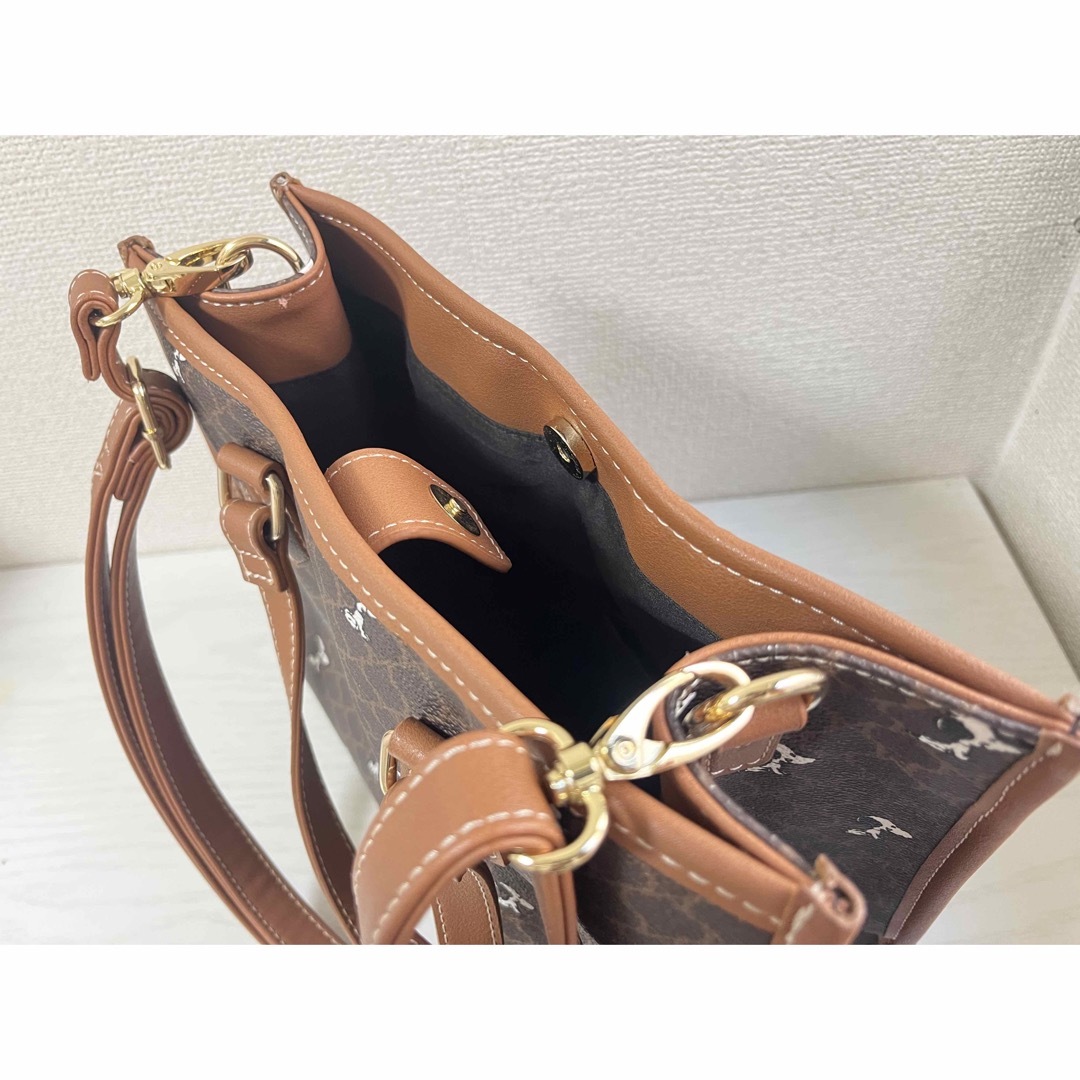 LeSportsac(レスポートサック)の美品スヌーピーハンドバッグ&未使用レスポートサックポーチetc レディースのバッグ(ハンドバッグ)の商品写真