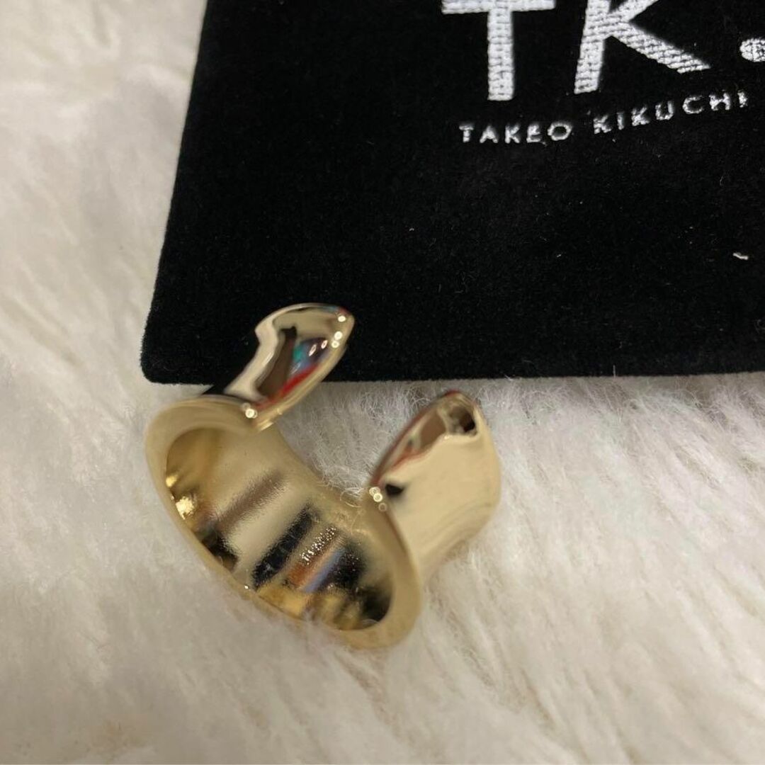 TAKEO KIKUCHI(タケオキクチ)のTAKEO KIKUCHI タケオキクチ 真鍮リング リング 指輪 アクセサリー メンズのアクセサリー(リング(指輪))の商品写真