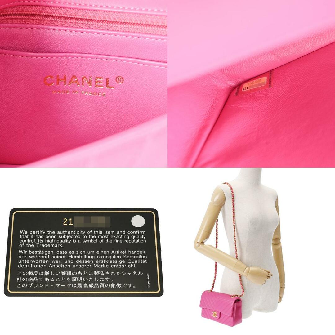 CHANEL(シャネル)のシャネル Vステッチ ミニチェーンショルダー 20cm ショルダーバッグ レディースのバッグ(ショルダーバッグ)の商品写真