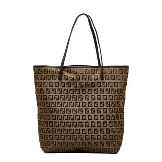 フェンディ(FENDI)のフェンディ ズッキーノ トートバッグ キャンバス レディース FENDI 【1-0125839】(トートバッグ)