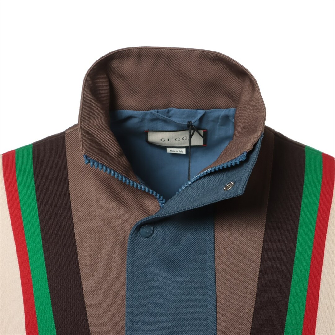 Gucci(グッチ)のグッチ シェリーライン ポリエステル 46 ネイビー メンズ その他アウタ メンズのジャケット/アウター(その他)の商品写真