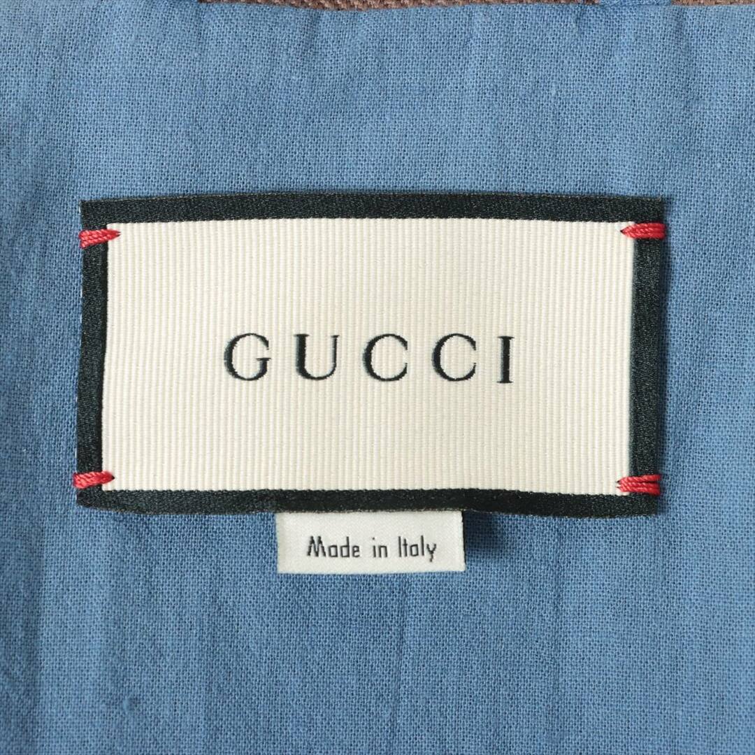 Gucci(グッチ)のグッチ シェリーライン ポリエステル 46 ネイビー メンズ その他アウタ メンズのジャケット/アウター(その他)の商品写真