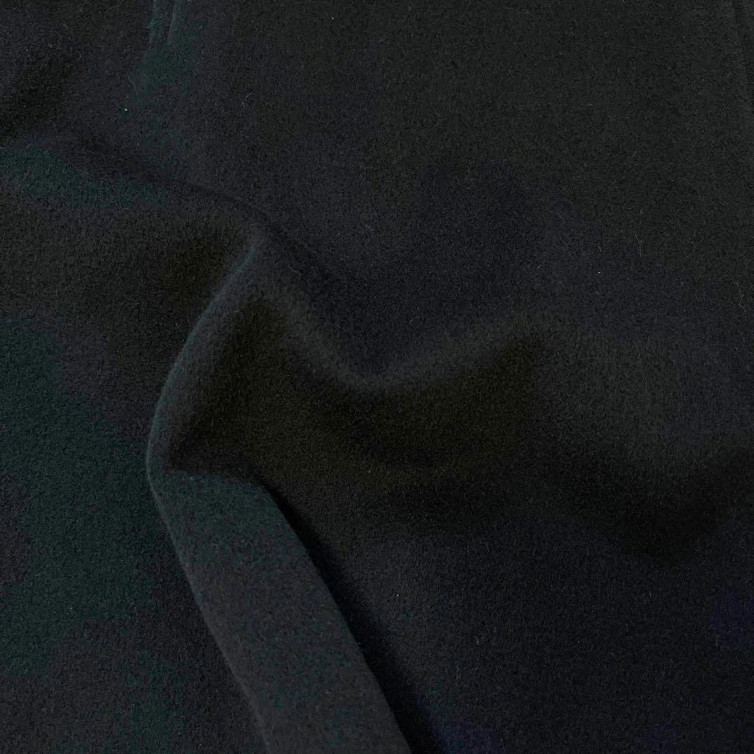 【マレーラ】イタリア製ウールアンゴラ Lサイズ ロングコート 黒 marella
