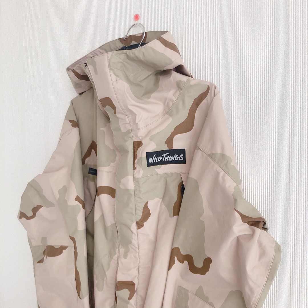 WILDTHINGS(ワイルドシングス)のワイルドシングス DESERT CAMO シャモニー 米軍 GORE-TEX メンズのジャケット/アウター(ミリタリージャケット)の商品写真