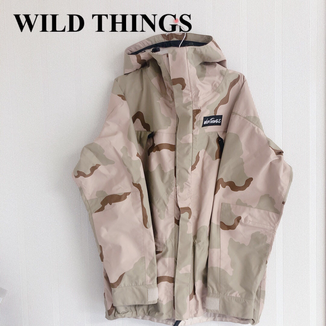 WILDTHINGS(ワイルドシングス)のワイルドシングス DESERT CAMO シャモニー 米軍 GORE-TEX メンズのジャケット/アウター(ミリタリージャケット)の商品写真