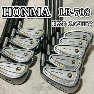 ホンマゴルフ(本間ゴルフ)のホンマ　アイアンセット　9本　LB-708 メンズ　右　HONMA(クラブ)