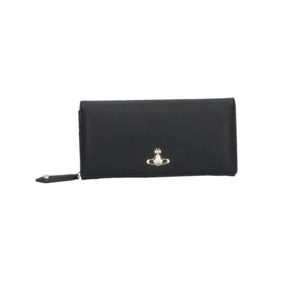Vivienne Westwood(ヴィヴィアンウエストウッド)のヴィヴィアン ウエストウッド Vivienne Westwood 長財布 51060025-SAFFIANO BLACK レディースのファッション小物(財布)の商品写真