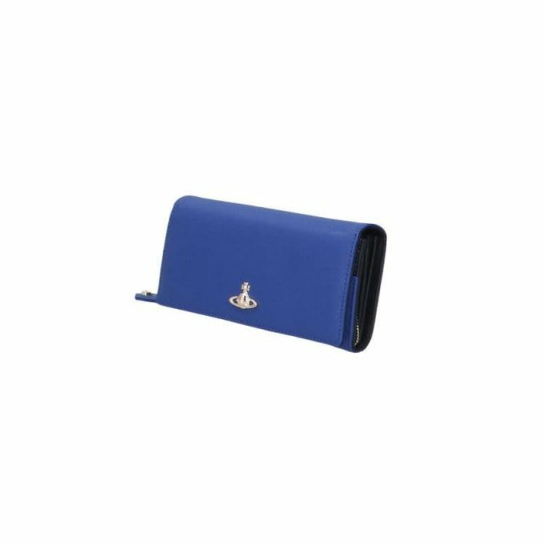 Vivienne Westwood(ヴィヴィアンウエストウッド)のヴィヴィアン ウエストウッド Vivienne Westwood 長財布 51060025-SAFFIANO BLUE レディースのファッション小物(財布)の商品写真