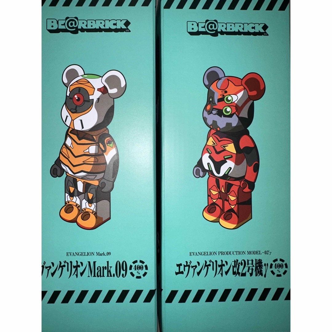 BE@RBRICK エヴァンゲリオンMark.09 改2号機γ 400％ セットフィギュア