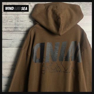 ウィンダンシー(WIND AND SEA)の【美品　希少コラボ】ウィンダンシー ゴッドセレクション XXX パーカー 定番(パーカー)