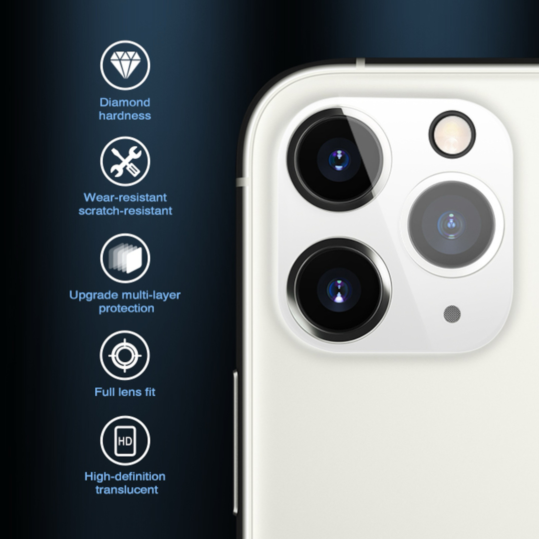 iPhone15 pro / Promax カメラフィルム カメラ保護カバー  スマホ/家電/カメラのスマホアクセサリー(保護フィルム)の商品写真