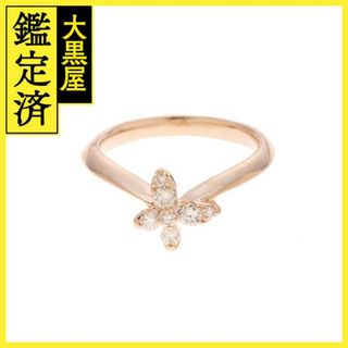 JEWELRY　ジュエリー　 リング　K18PG　ダイヤモンド　＃6【472】H(リング(指輪))