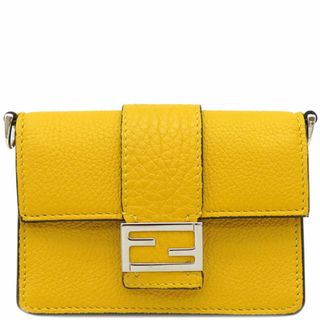 フェンディ(FENDI)のフェンディ  ショルダーバッグ  マイクロ フラット バゲット 7M03(ショルダーバッグ)