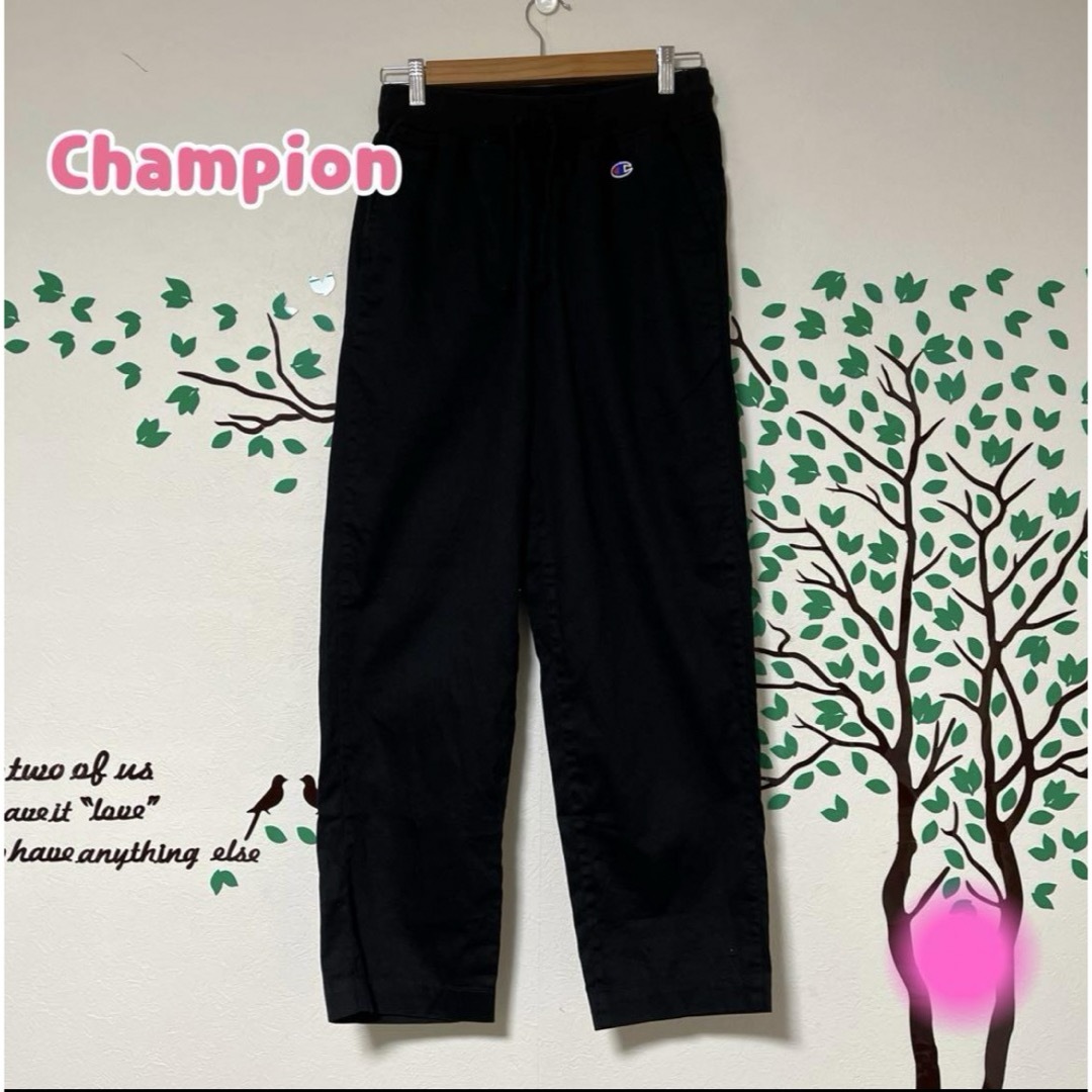 Champion(チャンピオン)の◎256 チャンピオン Champion 黒 パンツ レディースのパンツ(カジュアルパンツ)の商品写真