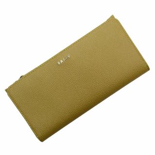 バリー(Bally)のバリー BALLY 二つ折り長財布 レザー ベージュ ユニセックス 送料無料【中古】 t19134k(財布)