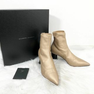 ジュゼッペザノッティ(GIUZEPPE ZANOTTI)のGiuseppe Zanotti ザノッティ レザー ショートブーツ(ブーツ)