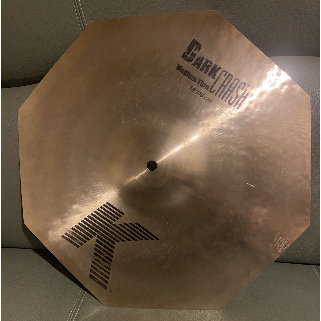 Zildjian K Dark Octagon Crash 17" mod 楽器のドラム(シンバル)の商品写真