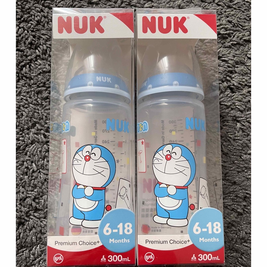 ⭐︎ドラえもん NUK プラスチック哺乳瓶 3本セット⭐︎