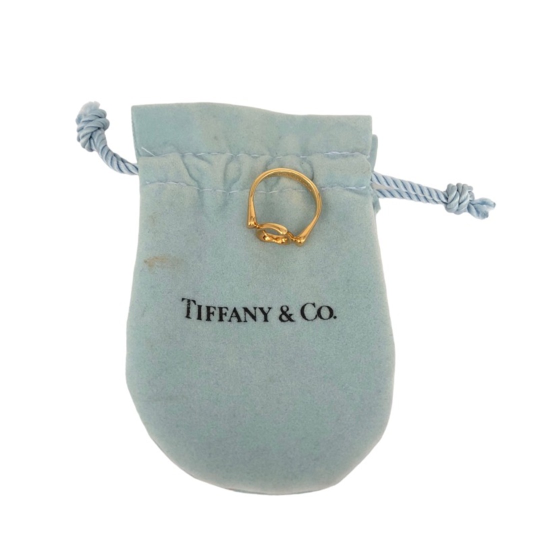 Tiffany & Co.(ティファニー)の　ティファニー TIFFANY＆CO オープンハートリング K18イエローゴールド ジュエリー レディースのアクセサリー(リング(指輪))の商品写真