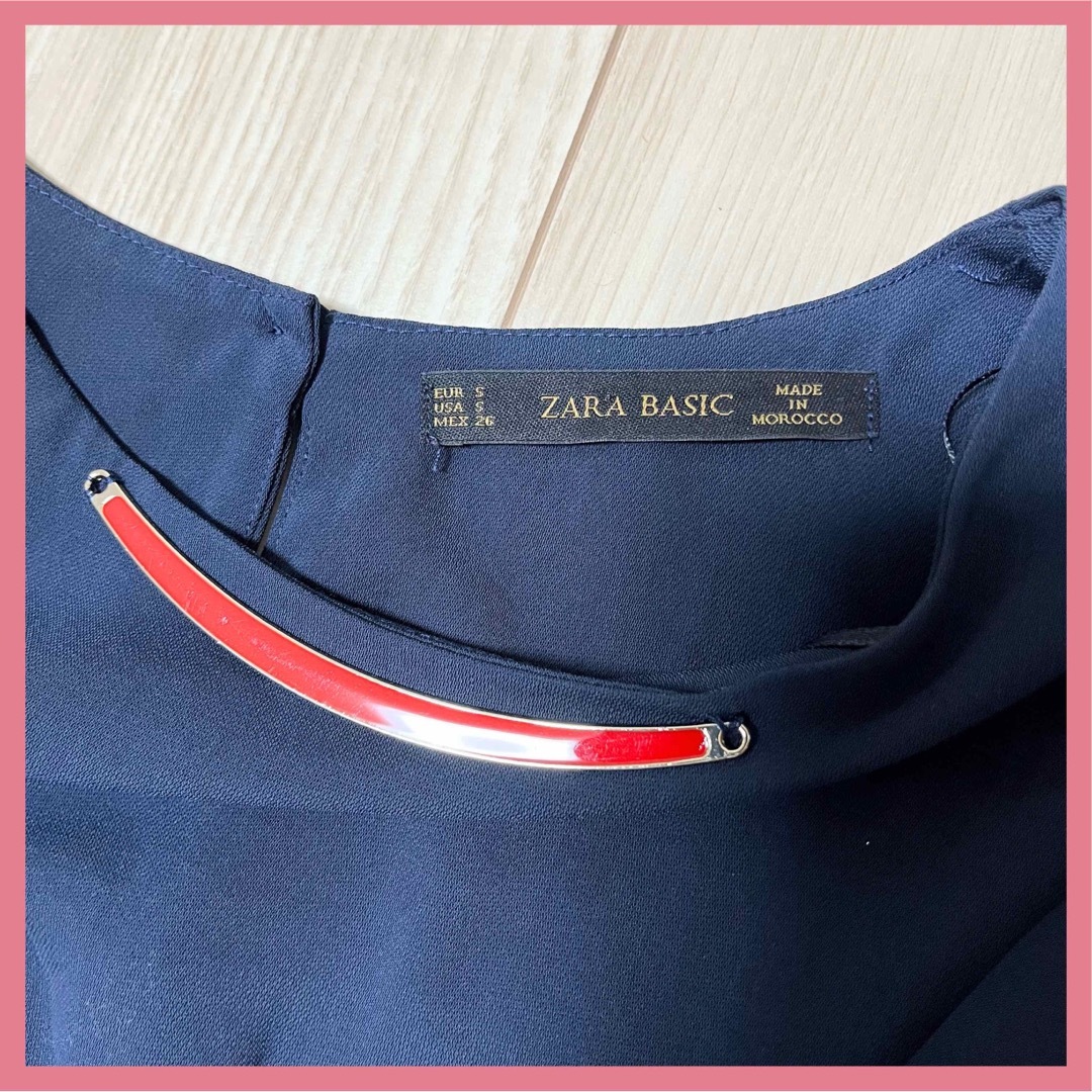 ZARA(ザラ)の【ZARA BASIC】ドレスワンピース レディースのフォーマル/ドレス(ミニドレス)の商品写真