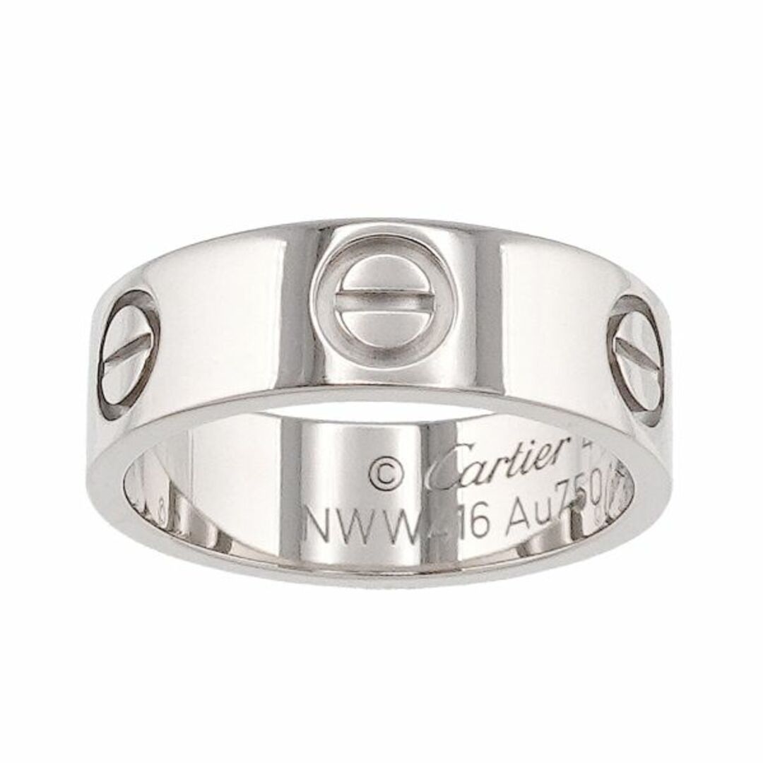 Cartier(カルティエ)のカルティエ Cartier ラブ #48 リング K18 WG ホワイトゴールド 750 指輪【証明書付き】 VLP 90213716 レディースのアクセサリー(リング(指輪))の商品写真