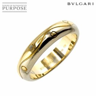 ブルガリ(BVLGARI)のブルガリ BVLGARI オンダ 23号 リング K18 YG WG イエロー ホワイト ゴールド 750 コンビ ウェーブ 指輪 VLP 90213739(リング(指輪))