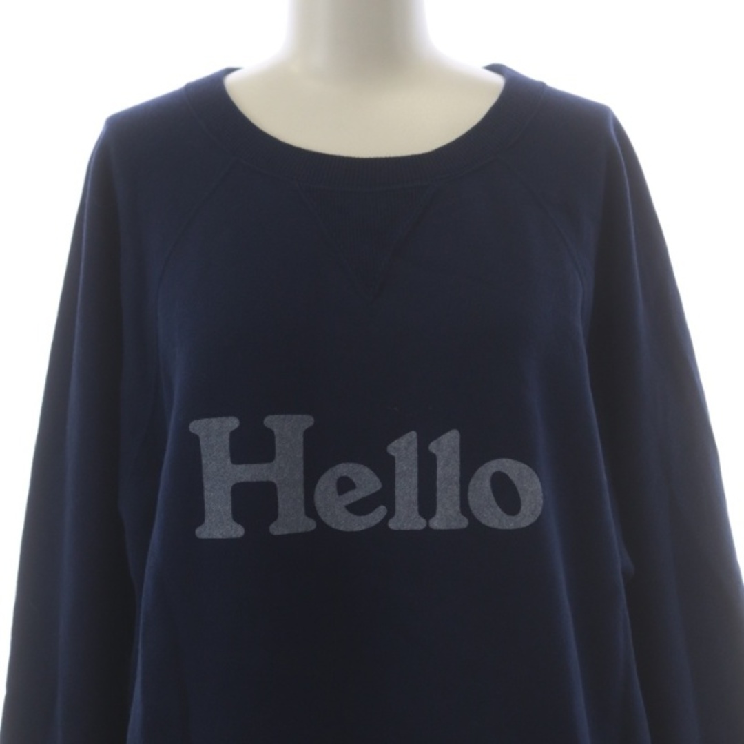 MADISONBLUE(マディソンブルー)のマディソンブルー HELLO SWEAT L/Sスウェット トレーナー 長袖 レディースのトップス(トレーナー/スウェット)の商品写真