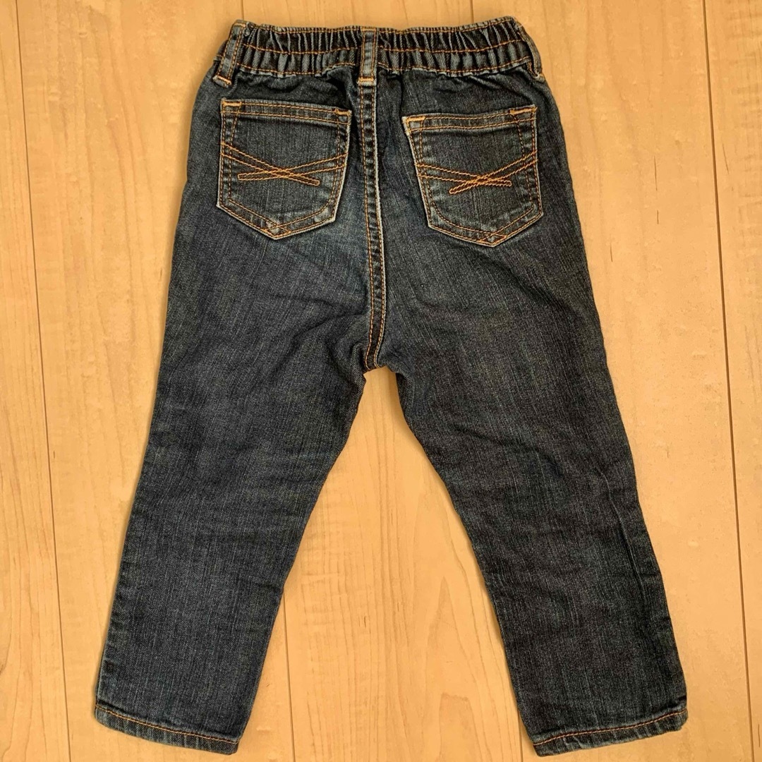 babyGAP(ベビーギャップ)のベビーギャップ 90cm スキニーフィット デニム baby gap 長ズボン キッズ/ベビー/マタニティのキッズ服女の子用(90cm~)(パンツ/スパッツ)の商品写真