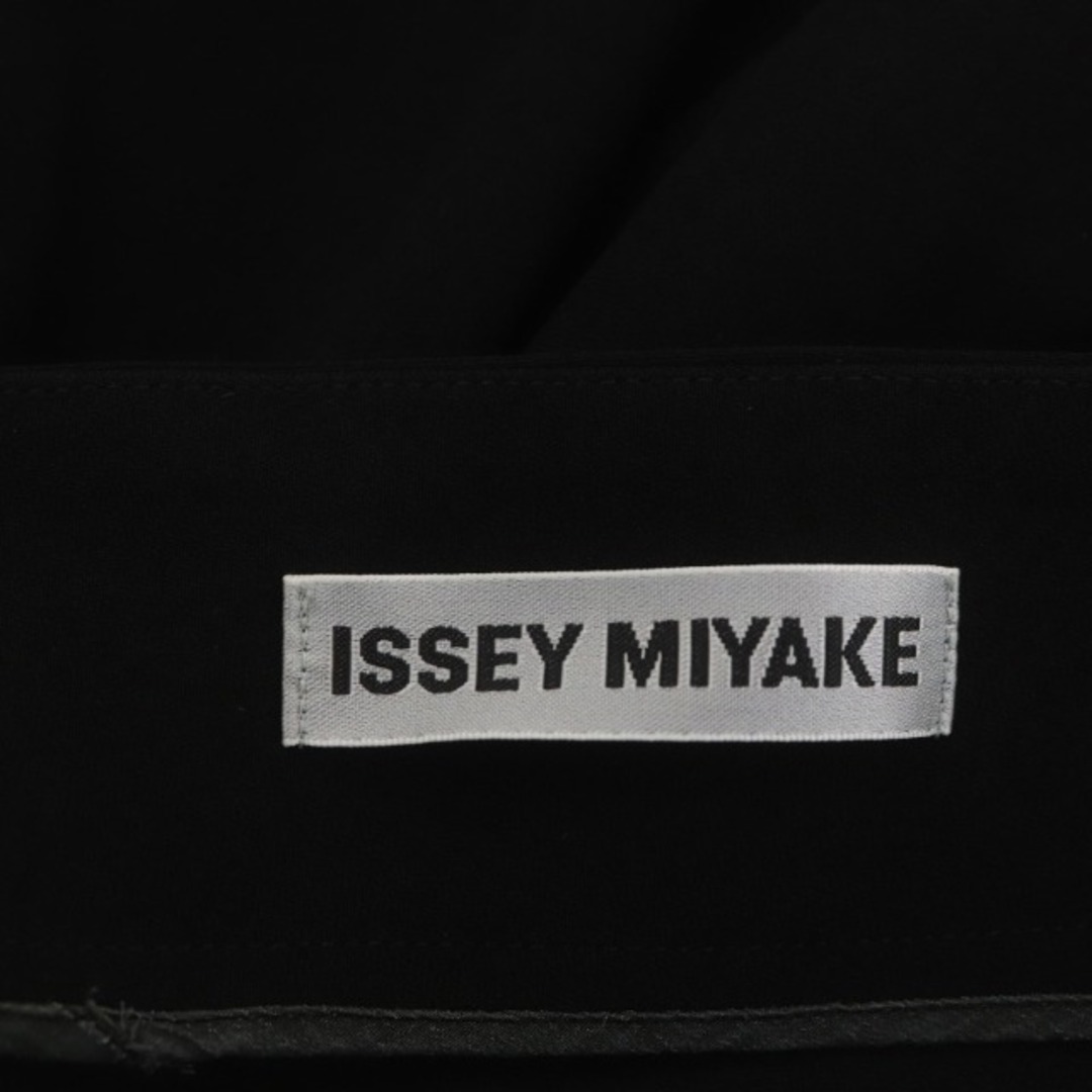 ISSEY MIYAKE(イッセイミヤケ)のイッセイミヤケ トリアセ サルエルパンツ 3 黒 ブラック ■OS ■SH メンズのパンツ(サルエルパンツ)の商品写真