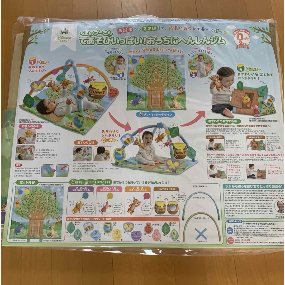 てあそびいっぱい!おうちにへんしんジムくまのプーさん 縦横無尽 てあそびいっぱい!おうちにへんしんジムくまのプーさん 縦横無尽