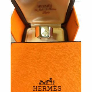 エルメス(Hermes)のHERMES エルメス シルバー リング AU395(リング(指輪))