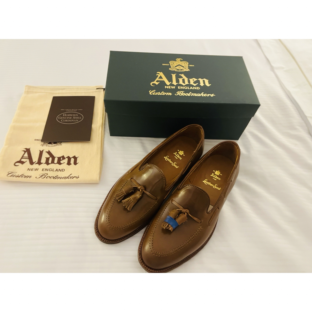 Alden(オールデン)の【新品】オールデン　ウィスキーコードバン9.0D メンズの靴/シューズ(ドレス/ビジネス)の商品写真