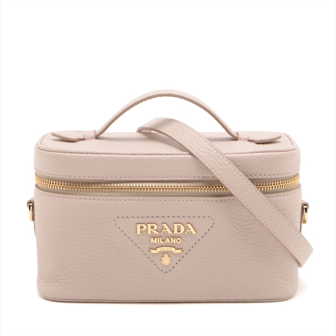 PRADA(プラダ)のプラダ  レザー  ベージュ レディース その他バッグ レディースのバッグ(その他)の商品写真